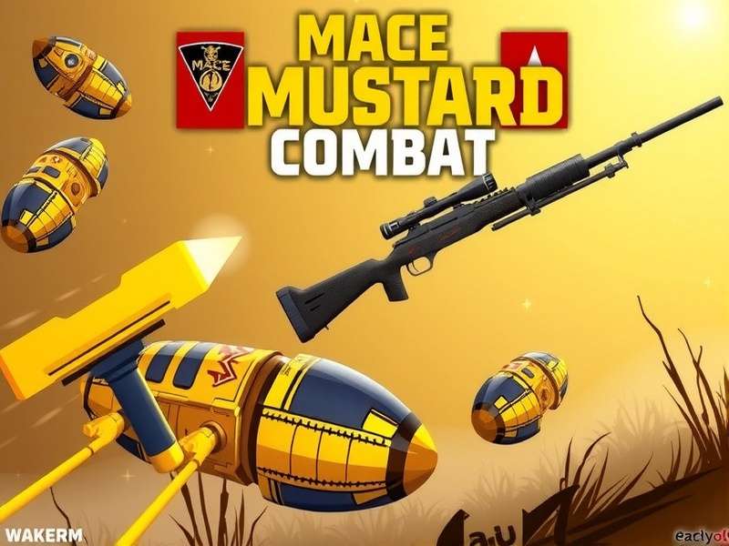 Mace Mustard Combat Game Cover Mace Mustard Combat Game Cover